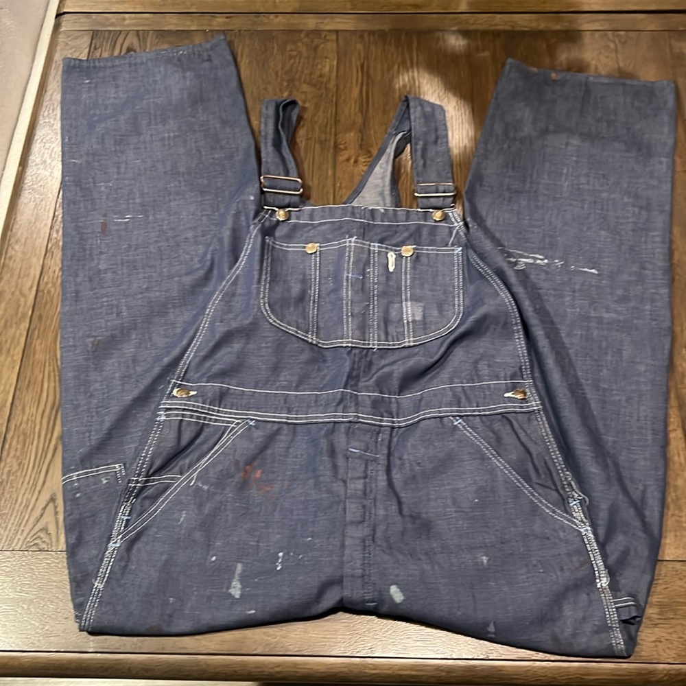 Distressed, Vintage Sears Overalls